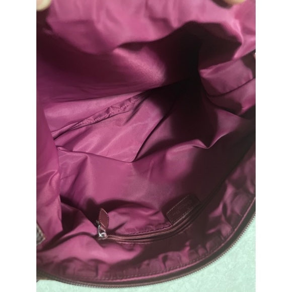 Christian Dior Burgundy Monogram Trotter Messenger Bag - Picture 9 of 16